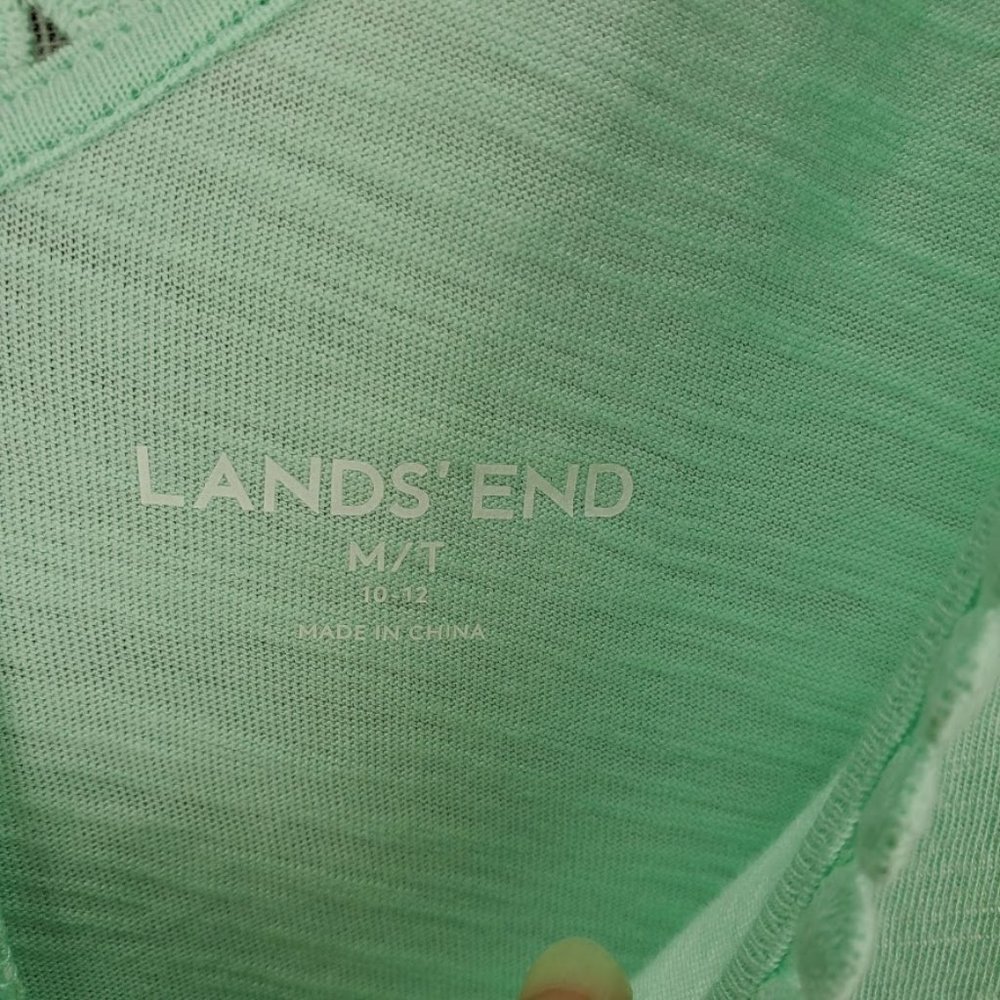 Lands' End Starfish Trimmed Tunic Medium Tall MT - Picture 3 of 4